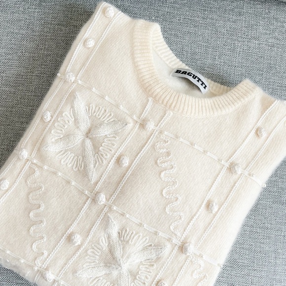 BAGUTTI Lambswool Cardigan - Picture 8 of 9